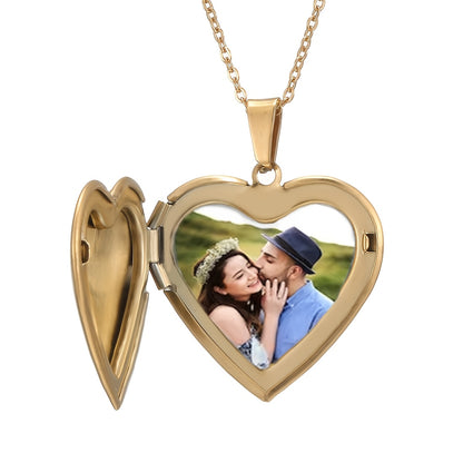 Custom Photo Heart-shaped Pendant Necklace with Personalized Image Jewelry, a Thoughtful Gift for Mothers, Wives, and Girlfriends, Suitable for Special Occasions and as a Christmas Present