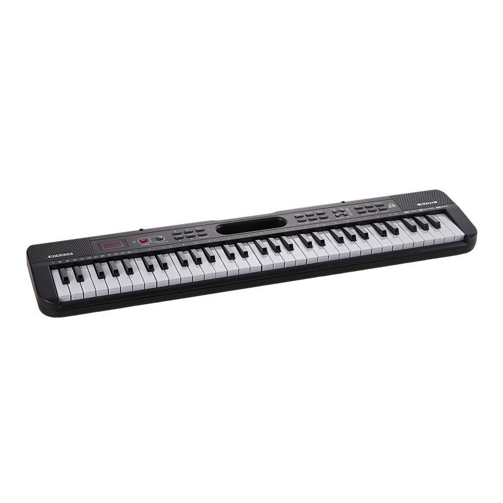 61-Key Multifunctional Portable Entertainment Keyboard Suitable for Beginners with Preset/60 Demo Songs 200 Tones 200 Rhythms Percussion Instruments Ideal Music Gift for Christmas Halloween Thanksgiving