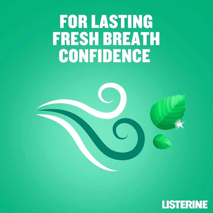 Listerine Fresh Burst Mouthwash, Removes Up to 99% of Germs, Long-Lasting Fresh Breath, 250ml x 6 Pack