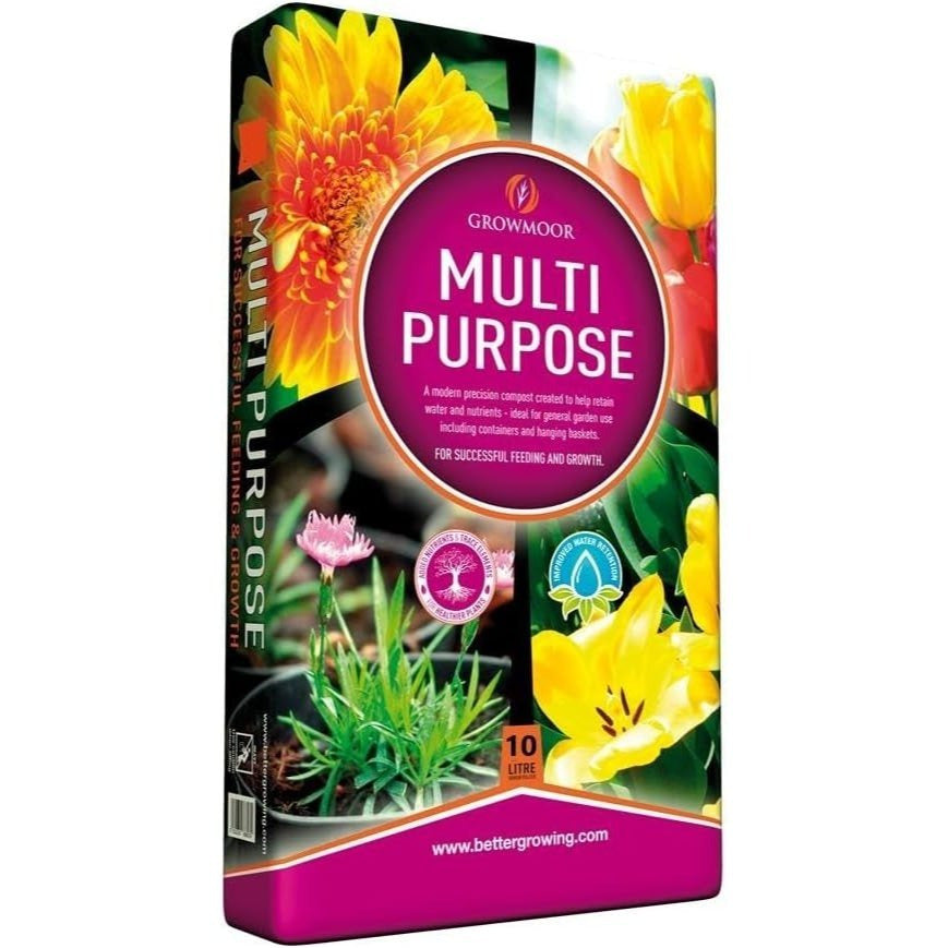 Pelle & Sol 10/20/40/50/60 Ltr Multi Purpose Compost - Compost for Outdoor Plants & Soil for Plants Indoors - Potting Soil for Pots Plants Outdoor - All Purpose Nutrient Rich Fertiliser, Houseplant Potting Mix