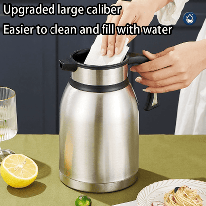 2.2L Stainless Steel Flask，Large Capacity Thermos For Family、Vacuum Double Wall Insulated 、Kitchen Essential, Christmas Gift Thermos 28*16*12cm