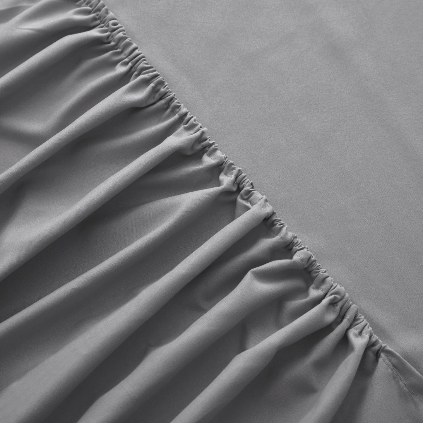 3pcs 40cm Extra Deep Fitted Sheet – Solid Color Soft & Comfortable Bed Sheet with 2pcs Matching Pillowcases, Breathable Fabric Soft Brushed Microfiber Bedding, Machine Washable for Home Bedroom, Hotel