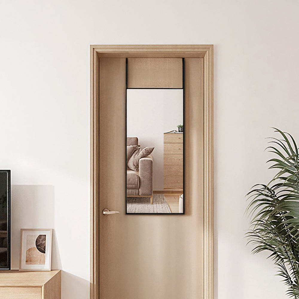 78cm Long Mirror Full Length Over Door Hanging Mirror Wall Bedroom Dressing Room Glass Mirror Half Full Body Mirror