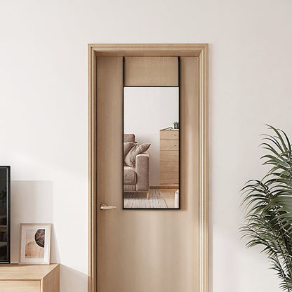 78cm Long Mirror Full Length Over Door Hanging Mirror Wall Bedroom Dressing Room Glass Mirror Half Full Body Mirror