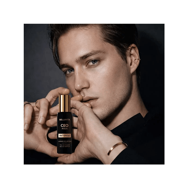 Bellavita Luxury Men's Perfume Gift Set (CEO, Klub, Oud, G.O.A.T), 4-Pack (20ml Each) EDP