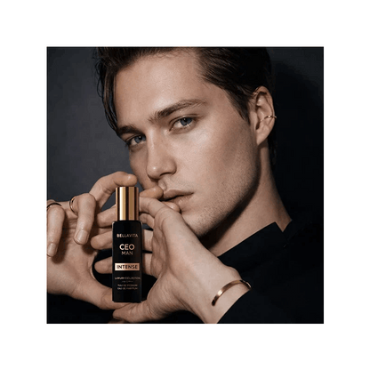 Bellavita Luxury Men's Perfume Gift Set (CEO, Klub, Oud, G.O.A.T), 4-Pack (20ml Each) EDP