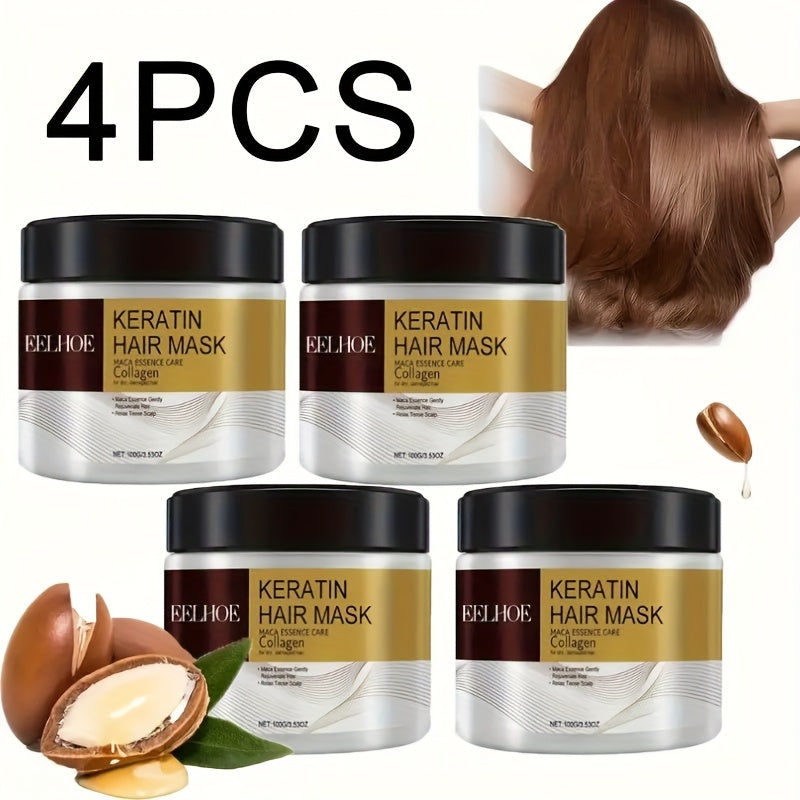 Keratin, Collagen and Argan Hair Mask Multipack - size and specification view 4