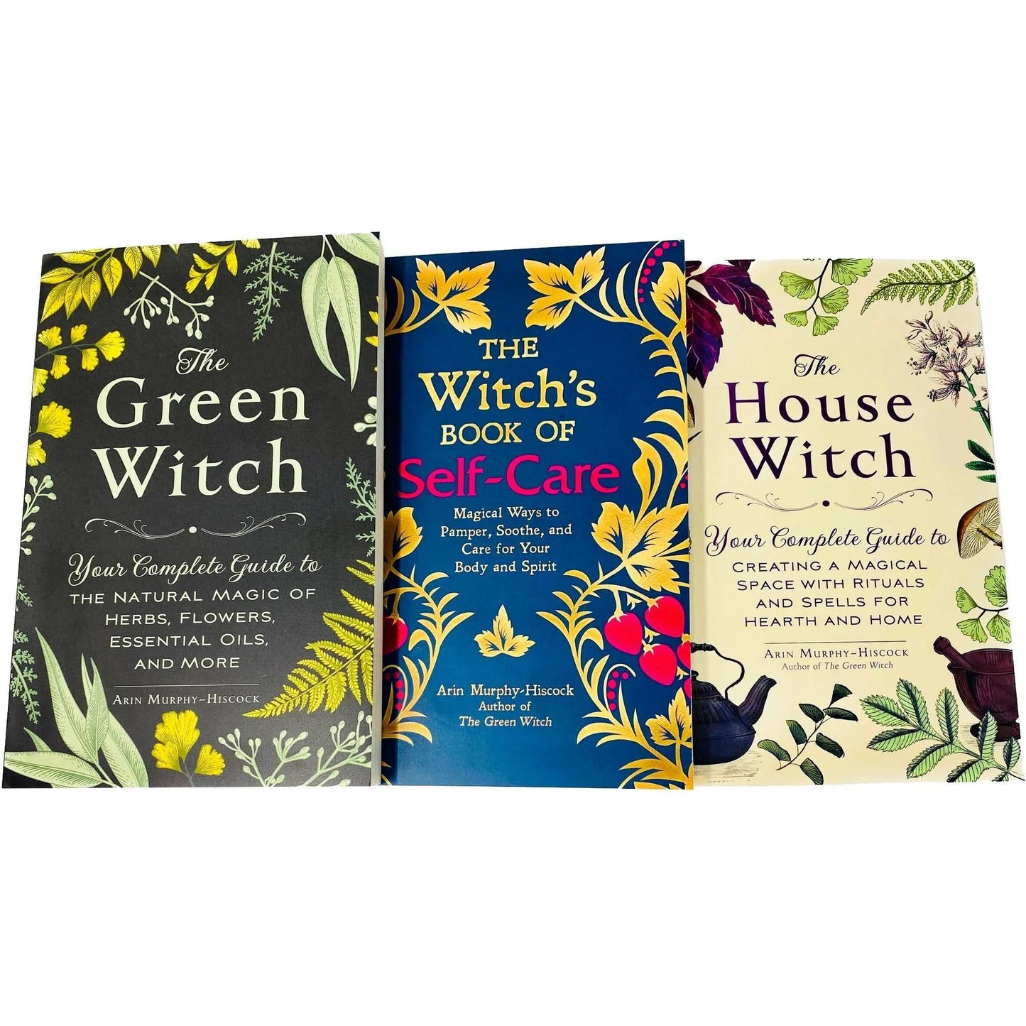 Arin Murphy Hiscock 3 Books Collection Set (The Green Witch, The Witch'S Book of Self Care & The House Witch)