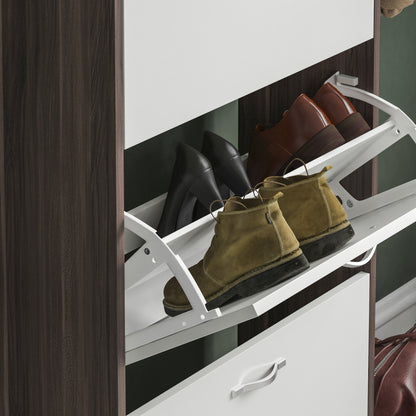 Vida Designs 3 Drawer Shoe Cabinet Shoe Rack Hallway Shoe Storage Cupboard