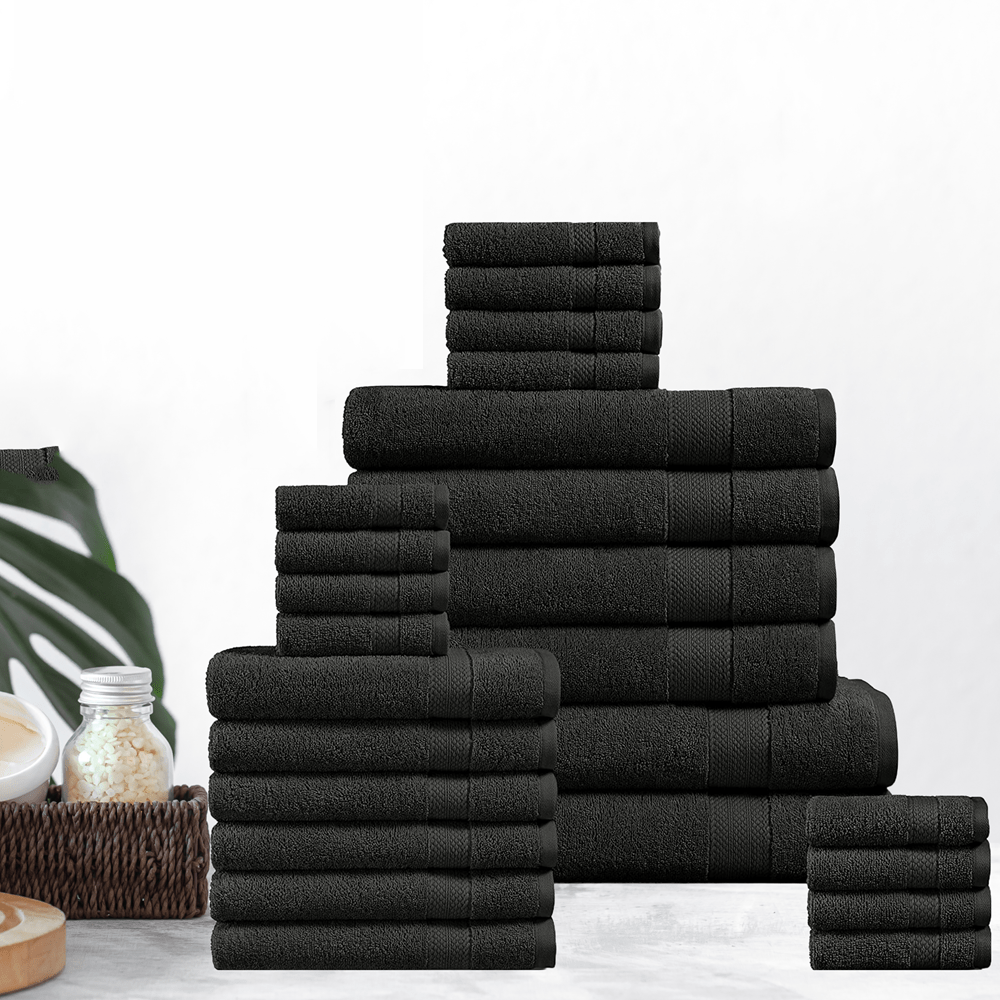10 Pieces Towel Bale Set - Premium Hotel Quality Hotel & Spa Quality, Ultra Soft, Quick-Dry & Highly Absorbent | Luxury Towels for Bathroom, Gym & Everyday Use