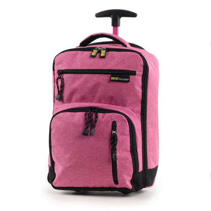 MIG Lightweight Suitcase Travel Bag with Wheels, Ryanair Cabin Bag 40x25x20cm | EasyJet, WIZZ Air Underseat Luggage
