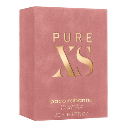 Paco Rabanne Pure XS Her EDP 50ml Women's Perfume – Seductive Gourmand Eau de Parfum with Peach, Popcorn & Vanilla, Long-Lasting Bold Fragrance, Luxury Gift for Her