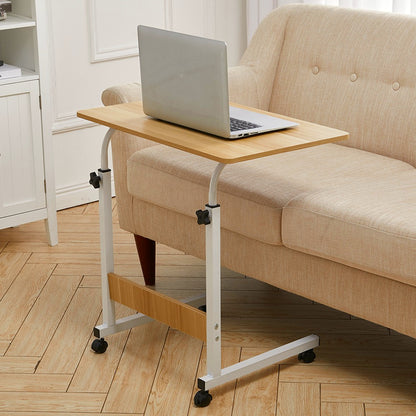 1PC Adjustable Computer Desk, Portable Desk for Bed & Sofa Use, 60x40cm Study Table with Height Adjustment 72-94cm, Sturdy Space-Saving Design, Home Office & Dorm Essential, Home Office Upgrade & Student Gift