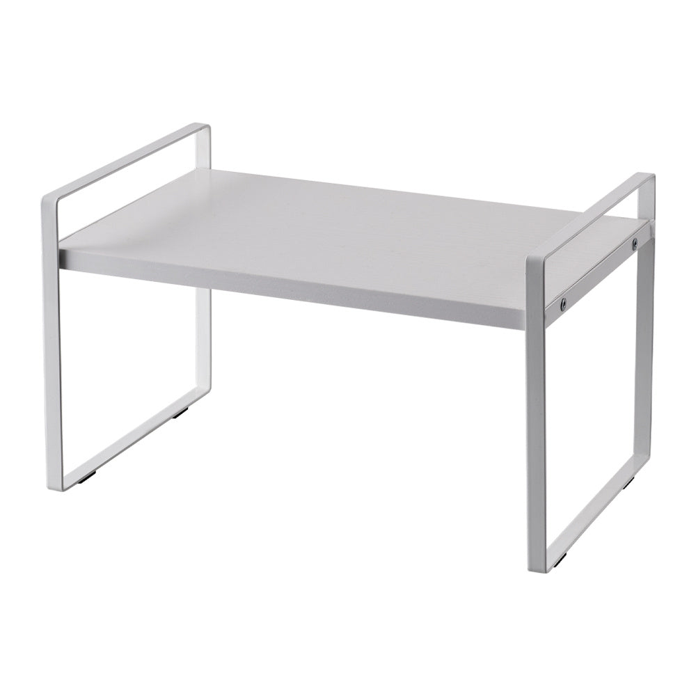 White Cupboard Shelf Organiser - 30 x 20 x 18cm