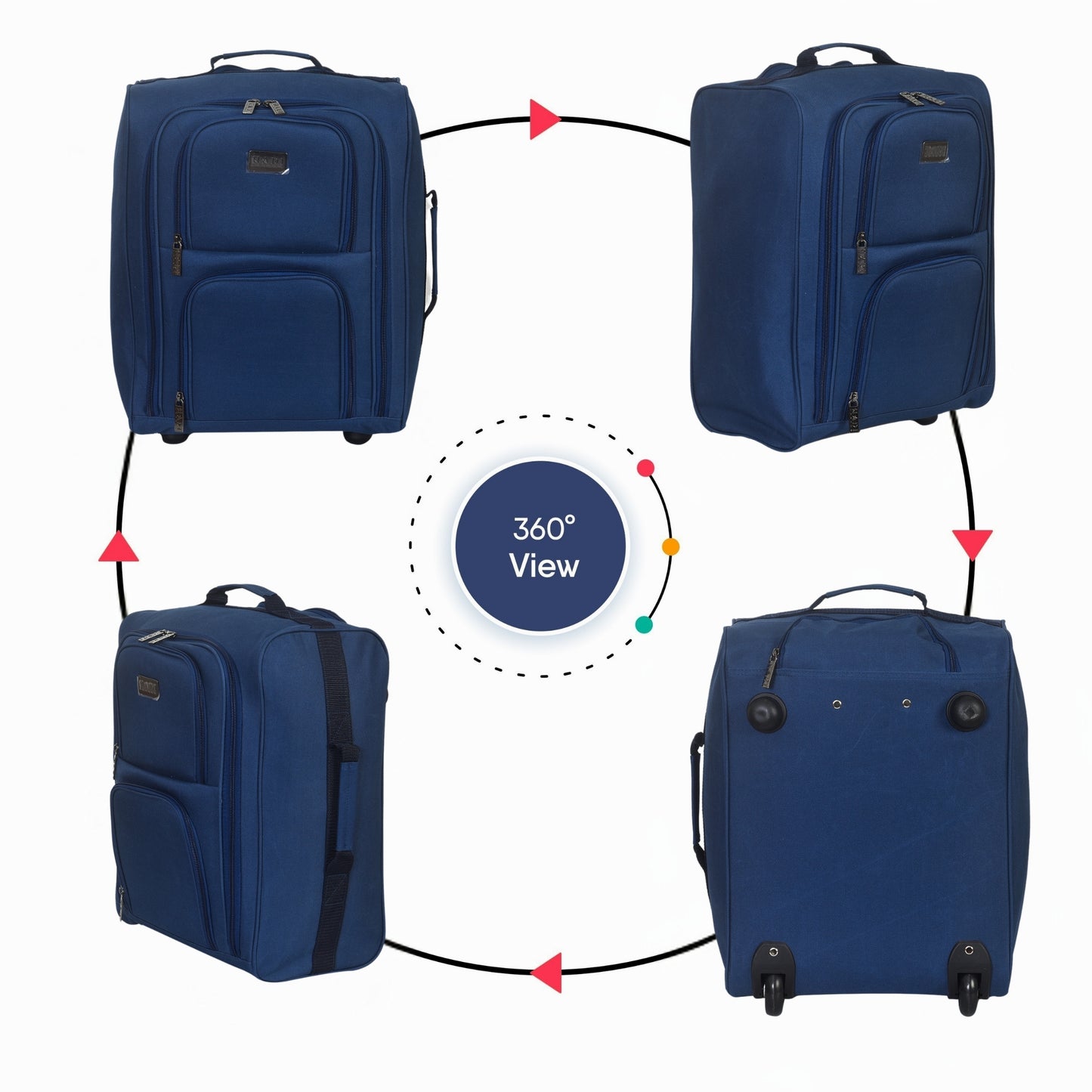 Ryanair Carry On Hand Luggage Suitcase Lightweight Travel Cabin Approved Trolley Bag with Wheels Suit Case Hand Luggage