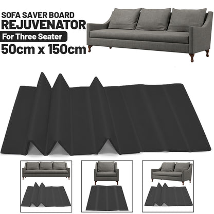 1, 2 & 3 Black Sofa Rejuvenator Boards, Sofa Seat Support Boards, Sofa Saver, Adjustable/Foldable Sagging Sofa Support, BOARD