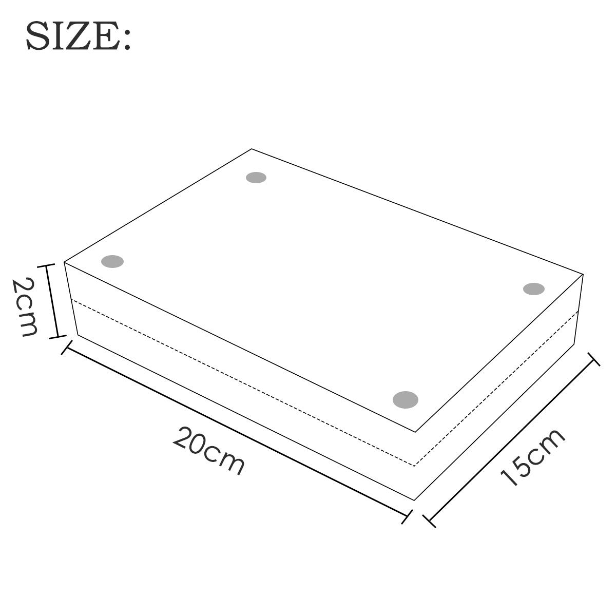 Acrylic Photo Frame Double-sided Magnetic Display Picture Frame 6 x 8 5 x 7 inch