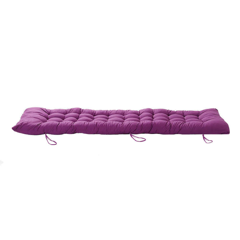 1pc Patio Chair Cushion Modern Sofa Chaise Lounge Cushion Seating Garden Bench Rattan Chair Cushion Swing Cushion 170*48*8cm Only Cushion