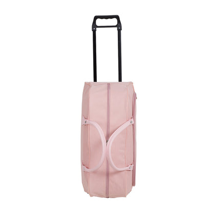 Foldable Wheeled Travel Duffel Bag, Large Capacity Rolling Handheld Luggage for Family Vacations, Outdoor, and Short Trips, Easy - To - Carry Tote with Durable Build