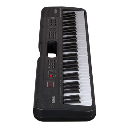 61-Key Multifunctional Portable Entertainment Keyboard Suitable for Beginners with Preset/60 Demo Songs 200 Tones 200 Rhythms Percussion Instruments Ideal Music Gift for Christmas Halloween Thanksgiving