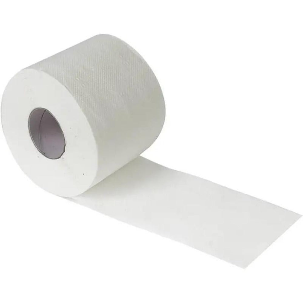 Luxury Quilted Toilet Rolls 40 Pack Bulk Buy – Soft White 2-Ply Toilet Paper for Home Office Hotel & Bathroom – Strong Absorbent Embossed Tissue Rolls