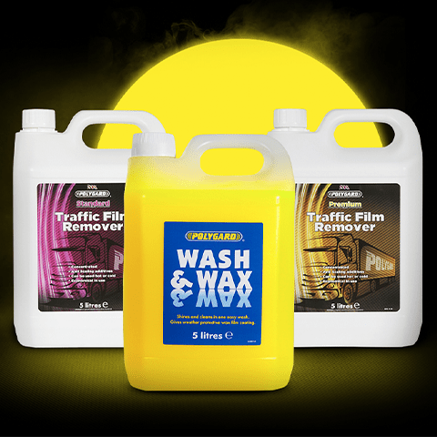 Polygard Traffic Film Remover TFR 5L - Heavy Duty Concentrated Caustic TFR Detergent