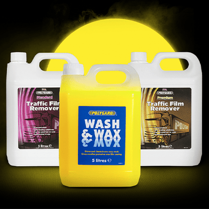 Polygard Traffic Film Remover TFR 5L - Heavy Duty Concentrated Caustic TFR Detergent