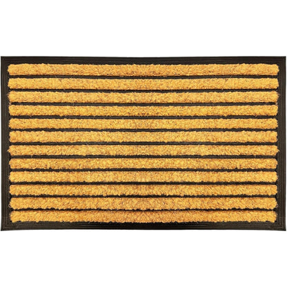 Heavy Duty Coir Door Mat Non Slip Washable Floor Mat with Tough Bristles for Indoor Outdoor Use Cleans Dirty Shoes Entryway Patio Porch BLS 45 x 75 CM