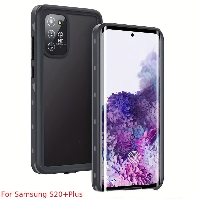 Waterproof Case For Samsung Galaxy S20 FE S20 Plus S20 Ultra 5G IP68 Full Body Protection Shockproof Dustproof Built-in Screen Protector Phone Case