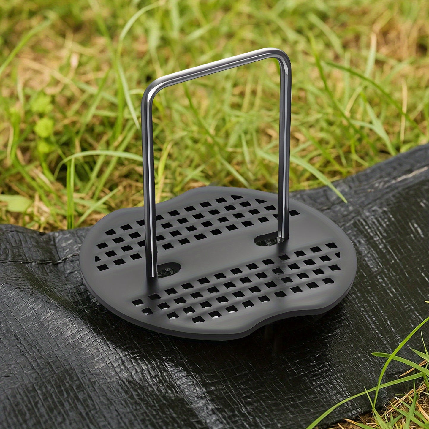 100pcs 50pcs U-shaped Ground Spikes + 50pcs Mat U-shaped Ground Spikes Lawn Ground Covering Nails Outdoor Tent Nails Garden Carpet Nails Anti-grass Ground Nails