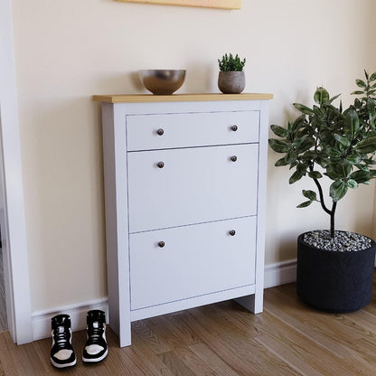 Shoe Cabinet, Wooden Shoe Storage Cabinet,Shoe Storage,Shoe Storage Cabinet For Hallway,For Living Room Bedroom Hall White H 108 X W 78 X D 23 cm