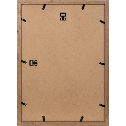 Set of 3 Wooden A3 Picture Frames with Mount, Freestanding & Wall Mountable, Ideal for Posters, Certificates, Photos