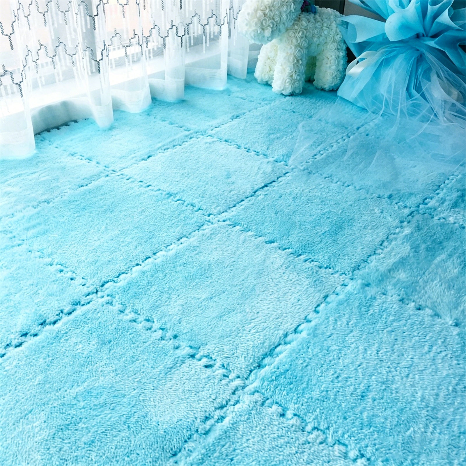 Plush Interlocking Carpet Tiles – 30cm EVA Foam Multipacks
