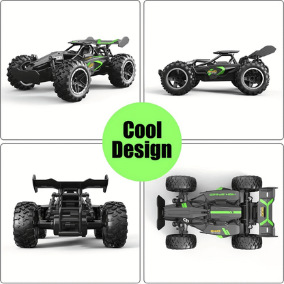 All-Terrain RC SUV Toy Car|Remote Control Racing Car - 2.4GHz Wireless Remote, 2-Wheel Drive, Anti-Shock System, Durable PVC Body & Anti-Skid Tires - Perfect for Off-Road, Sand, Grass & Indoor Play（Battery not Included）