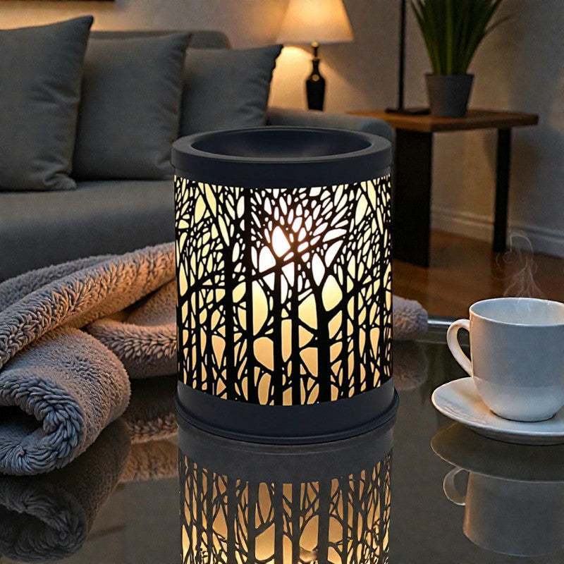 Electric Aroma Lamp Fragrance Diffuser Wax Tart Warmer and Oil Burner plus Scented Wax Melts
