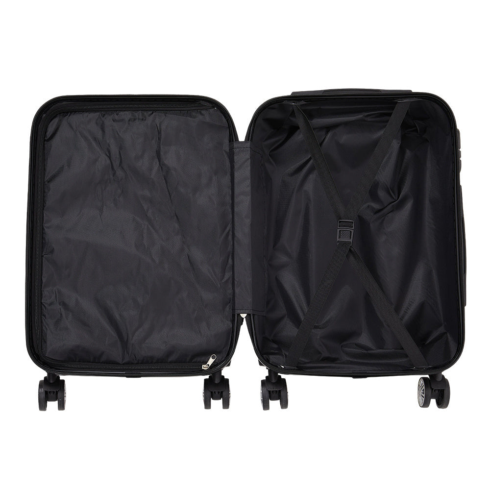 20 Inch Travel Suitcase with Spinner Wheels, Durable Hardshell Carry on Luggage for Business Trips & Weekend Getaways, Lightweight Rolling Luggage for Men & Women, Fashion Luggage