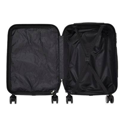 20 Inch Travel Suitcase with Spinner Wheels, Durable Hardshell Carry on Luggage for Business Trips & Weekend Getaways, Lightweight Rolling Luggage for Men & Women, Fashion Luggage