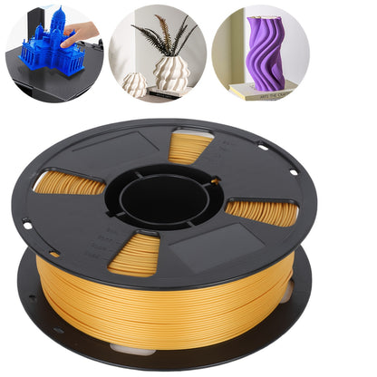 1kg/roll PLA+ 3D Printing Filament - Super Tough & Low Shrink FDM 3D Printer Compatible, 1.75mm Diameter with +/-0.03mm Layer Precision, Bubble-Free Spool Suitable for Most FDM 3D Printers (PLA/PETG/PLA+)