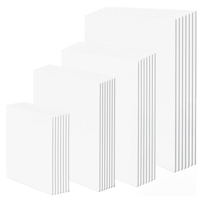 Canvas Painting Set of 28 Canvas – Multi Sizes – 13 X 18 Cm, 20 X 25 Cm, 24 X 30 Cm, 30 X 40 Cm – All Types of Painting