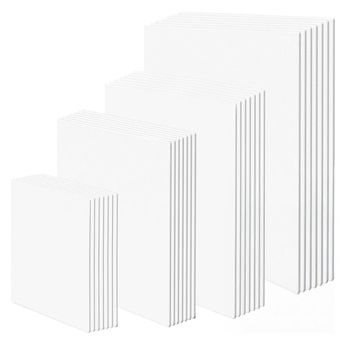 Canvas Painting Set of 28 Canvas – Multi Sizes – 13 X 18 Cm, 20 X 25 Cm, 24 X 30 Cm, 30 X 40 Cm – All Types of Painting