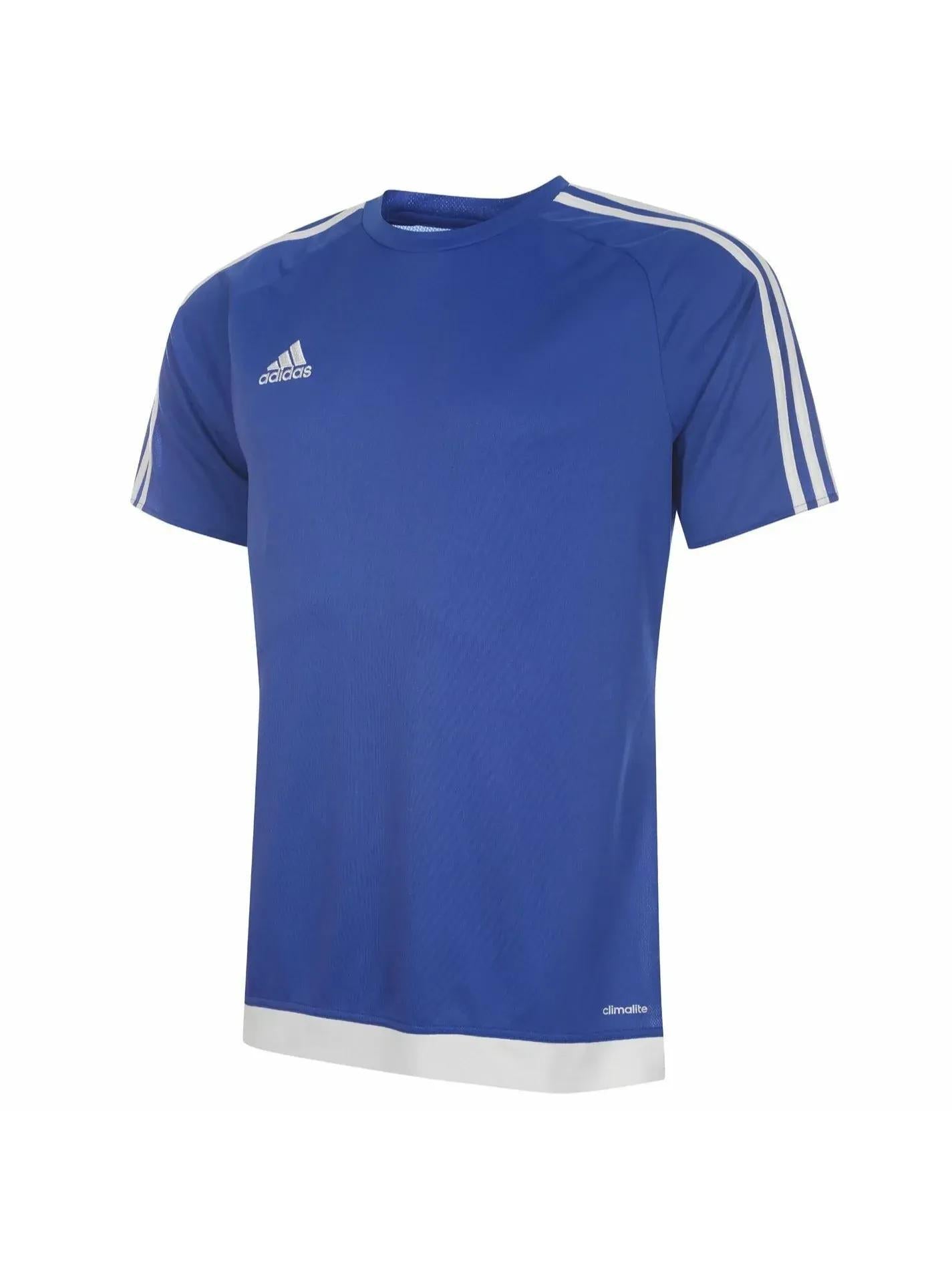 Adidas Climalite T Shirt Top Kids Boys Girls Football - Order One Size Larger As Small Fitting - Measure Chest & Check Against Attached 'Size Guide.'