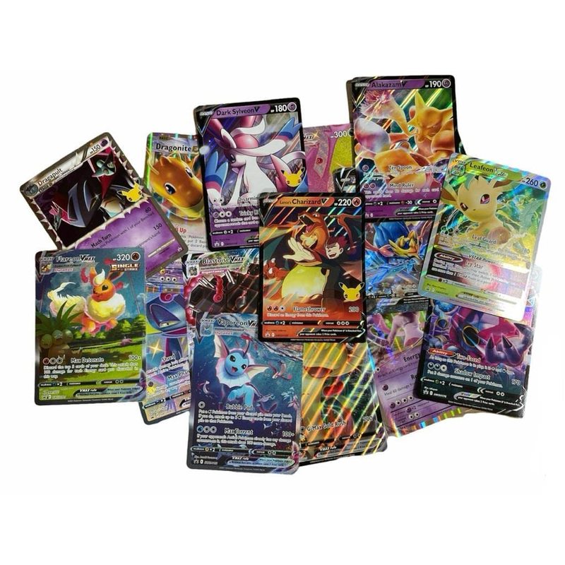 2-Pack XXL Size Official Pokémon Jumbo Cards (English) – Random Rarity (V/VMAX/GX/Holo)