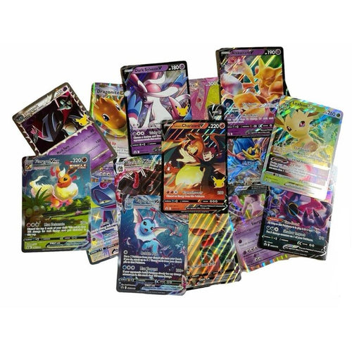 2-Pack XXL Size Official Pokémon Jumbo Cards (English) – Random Rarity (V/VMAX/GX/Holo)