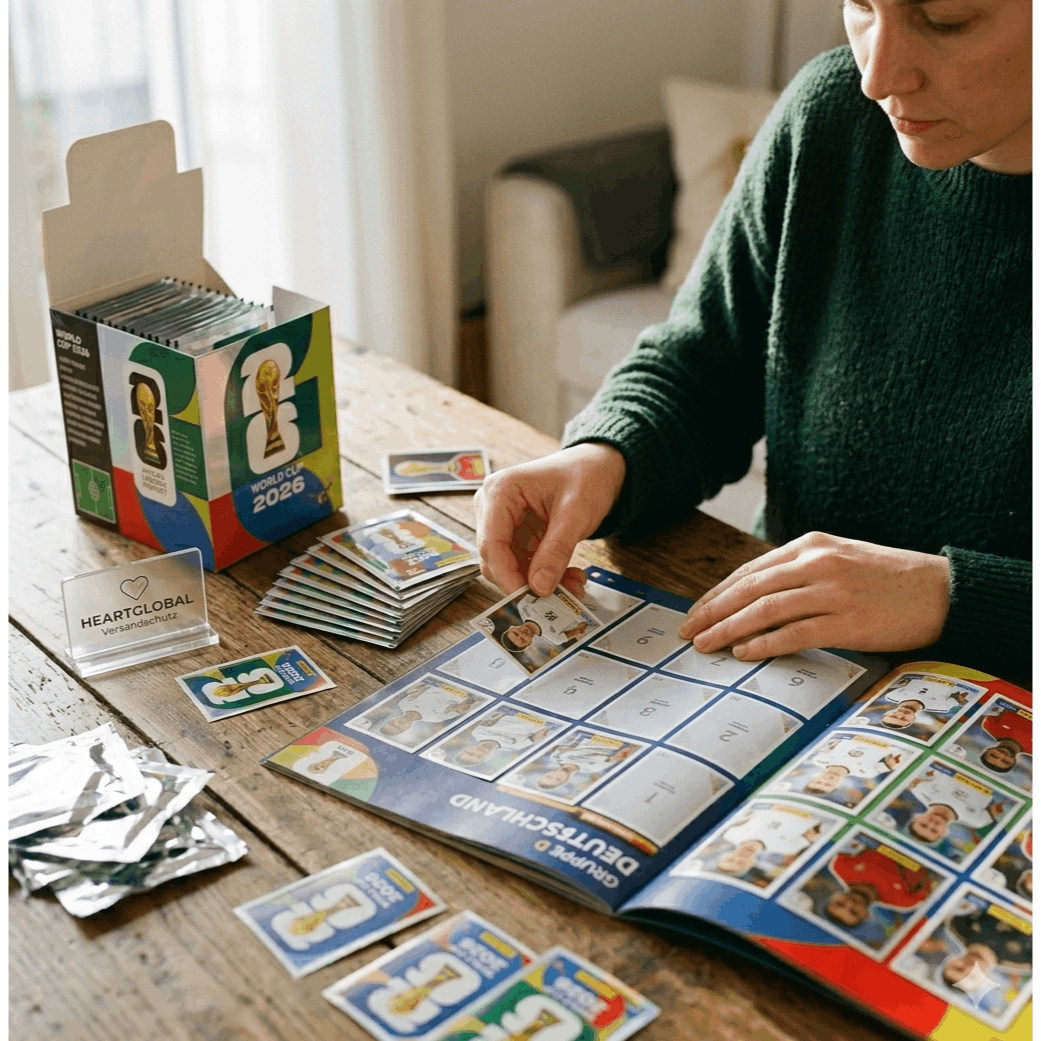 10x FIFA World Cup 2026 Sticker Bags – 7 Stickers per Bag, Total of 70 Stickers