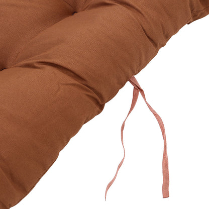 Garden Bench Cushion Chair Cushion, Sun Lounger Cushion Pads 160*50*8cm Thick Garden Recliner Chair Replacement Anti-Slip Cushion Sunbed Cushion 2 3 Seater Seat Pad for Porch Swing Patio Lawn Various Colour Options