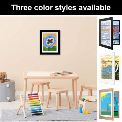 1pc A4 Art Display Frame Photo - Easy-Open for Quick Display Changes - Ideal for Home Room Living Room Office Decoration Perfect Mother'S Day Spring Easter Gift