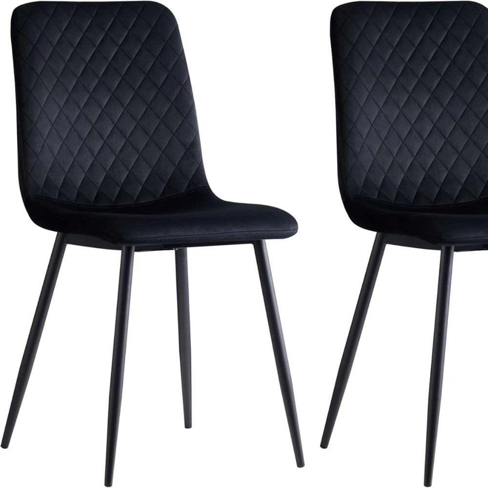 velvet dining chairs set - construction detail 14