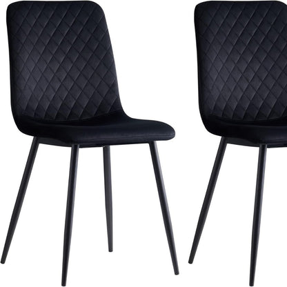velvet dining chairs set - construction detail 14