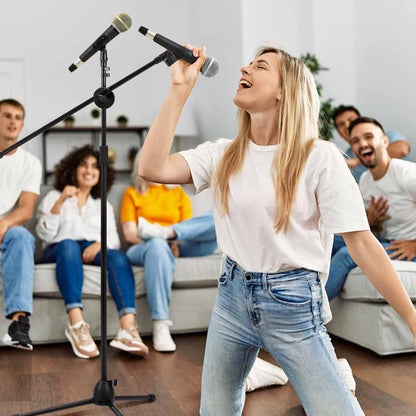 Ground Support Stand, Adjustable Microphone Stand, Floor-standing Microphone Stand, Microphone Tripod Stand