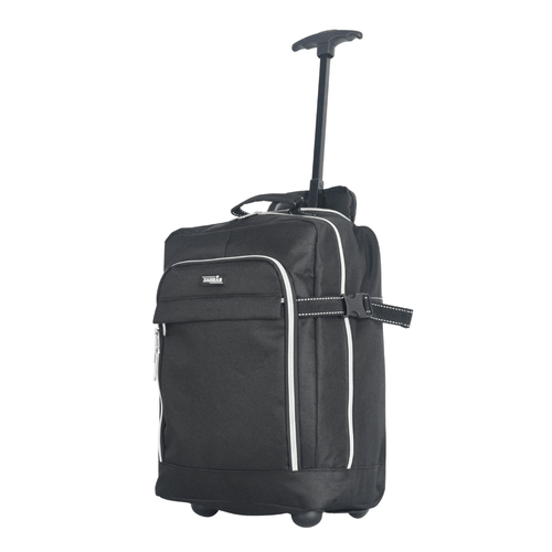 ZAHRAB 40x30x20cm Cabin Bag Underseat Bag Lightweight Hand Luggage Cabin Trolley with Wheels Flight Bags Suit Case